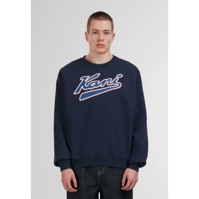 Karl Kani Sweatshirt Loose Fit Μπλε Karl Kani Sweatshirt Loose Fit Μπλε