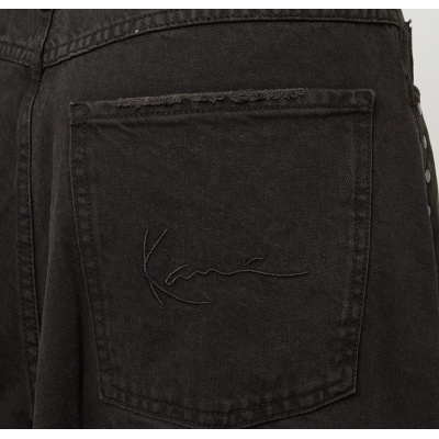 Karl Kani Signature Baggy Denim Pants Μαύρο Karl Kani Signature Baggy Denim Pants Μαύρο