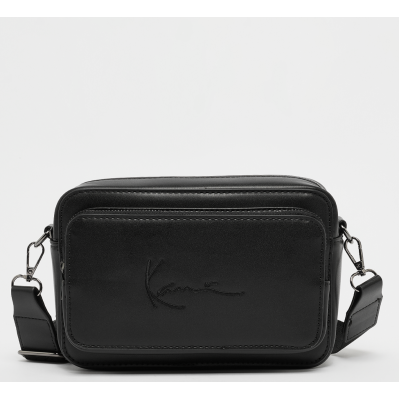 Karl Kani Signature Messenger Bag Μαύρο Karl Kani Signature Messenger Bag Μαύρο