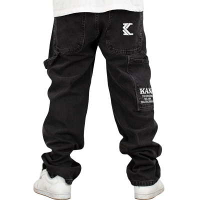 KARL KANI RETRO BAGGY WORKWEAR DENIM VINTAGE BLACK Μαύρο