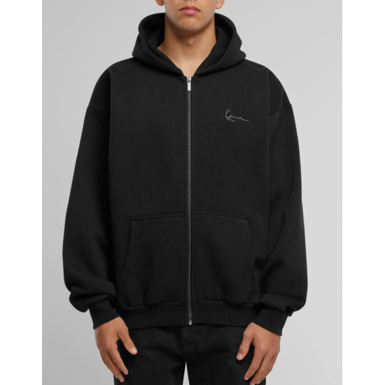 Karl Kani WESTERN OS Zip Hoodie Μαύρο