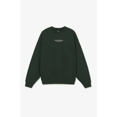 Kaotiko Garland Oversize Sweatshirt Green