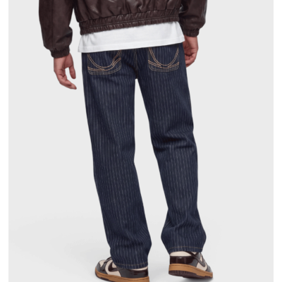 Karl Kani OG Pinstripe Relaxed Baggy Jeans