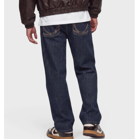 Karl Kani OG Pinstripe Relaxed Baggy Jeans Karl Kani OG Pinstripe Relaxed Baggy Jeans