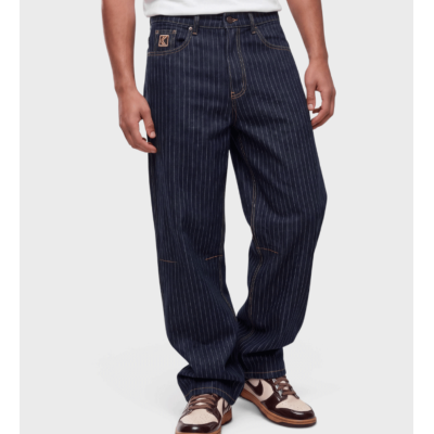 Karl Kani OG Pinstripe Relaxed Baggy Jeans