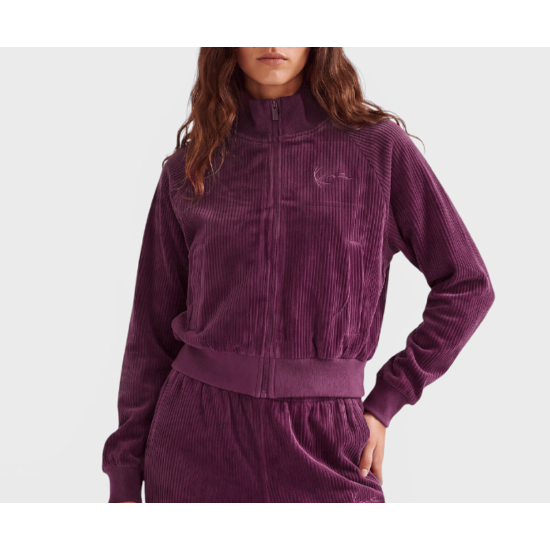 Karl Kani Signature Corduroy Trackjacket Μωβ