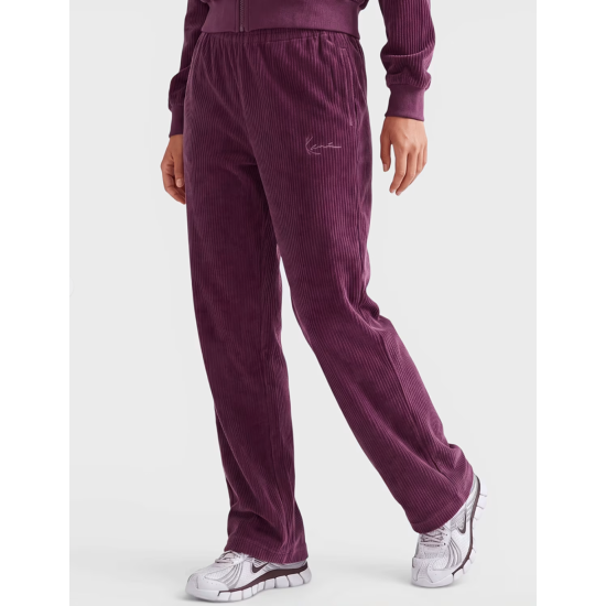Karl Kani Signature Corduroy Trackpants Μωβ