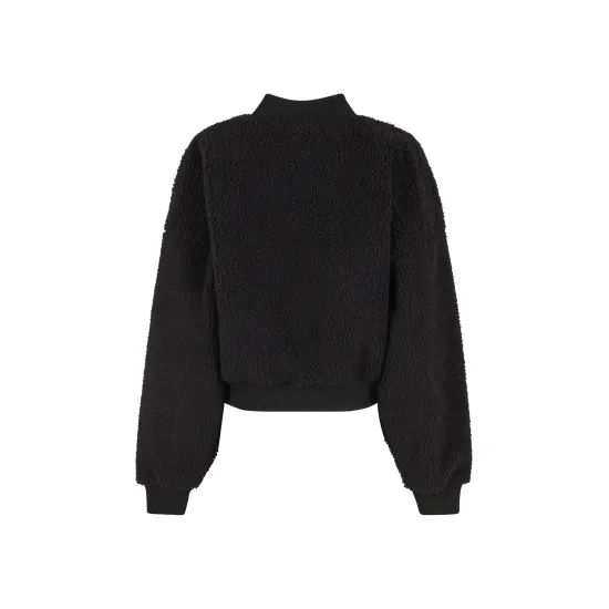 KARL KANI TEDDY FLEECE BOMBER JACKET KARL KANI TEDDY FLEECE BOMBER JACKET
