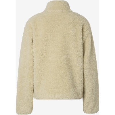 Karl Kani Signature Essential Teddy Track Jacket Ζακέτα Γυναικεία – Beige
