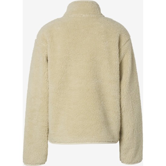 Karl Kani Signature Essential Teddy Track Jacket Ζακέτα Γυναικεία – Beige