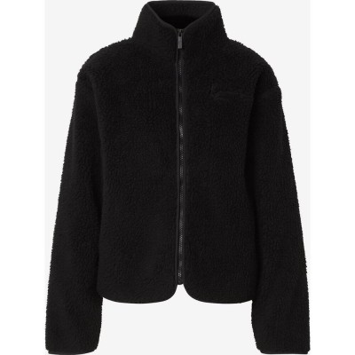 Karl Kani Signature Essential Teddy Track Jacket Women’s – Black