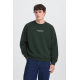 Kaotiko Garland Oversize Sweatshirt Green