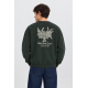 Kaotiko Garland Oversize Sweatshirt Green
