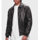 Karl Kani Signature PU Leather Bomber Jacket Μαύρο Karl Kani Signature PU Leather Bomber Jacket Μαύρο