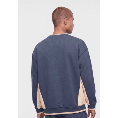 Karl Kani Signature BRK Insert Oversized Crew Μπλε