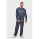 Karl Kani Signature BRK Insert Oversized Crew Μπλε