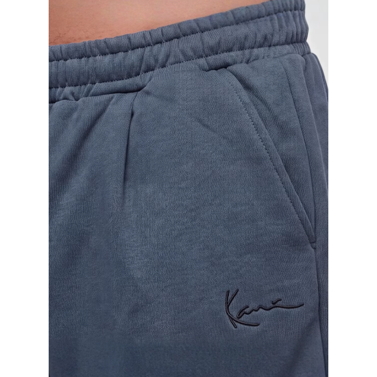 Karl Kani Signature Box Pleat Straight Leg Sweatpants Μπλε