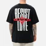 Karl Kani Woven Signature Resist Love Tee Μαύρο