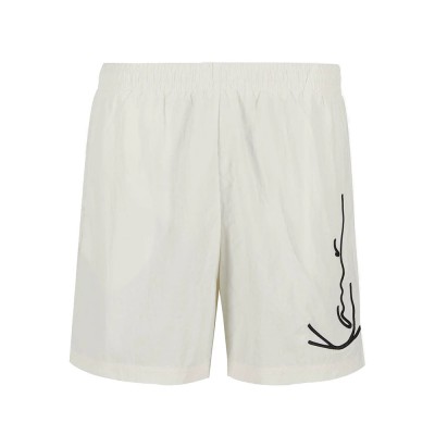 Karl Kani Signature Swim Shorts Μπεζ Karl Kani Signature Swim Shorts Μπεζ