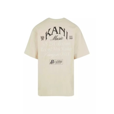 Karl Kani Music Print T-Shirt Μπεζ Karl Kani Music Print T-Shirt Μπεζ