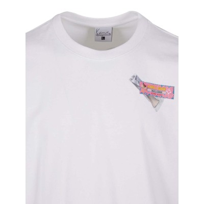Karl Kani Bubblegum Tee Άσπρο