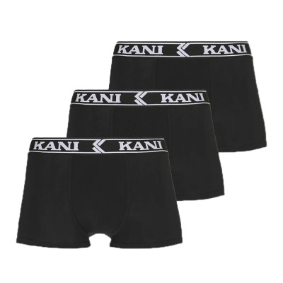 Karl Kani Retro Tape 3 Pack Boxer Briefs Μαύρο Karl Kani Retro Tape 3 Pack Boxer Briefs Μαύρο
