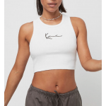 Karl Kani Small Signature Essential Racer Rib Top  Άσπρο