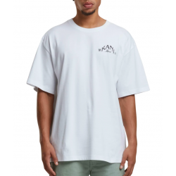 KARL KANI PALM PRINT T-SHIRT  Άσπρο