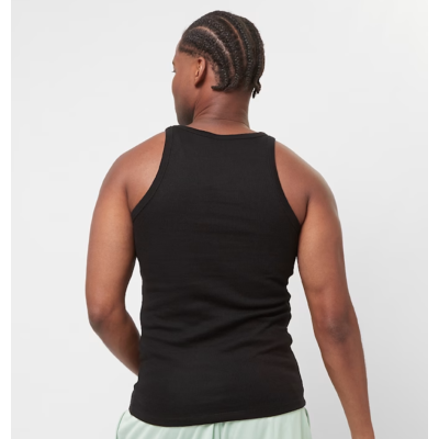 Karl Kani Chest Signature Essential Waffle Tanktop Μαύρο