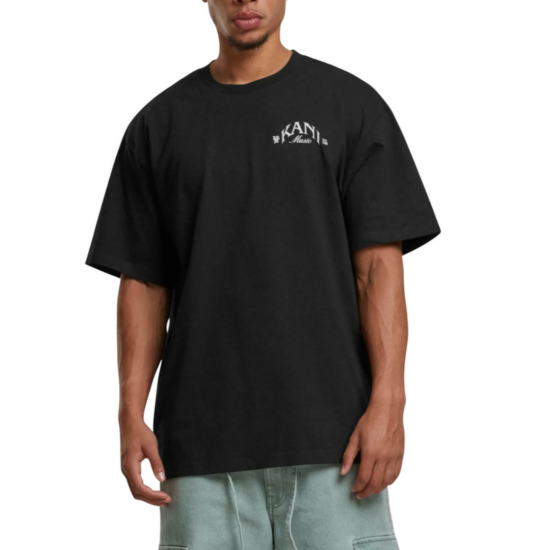 KARL KANI PALM PRINT T-SHIRT Mαύρο
