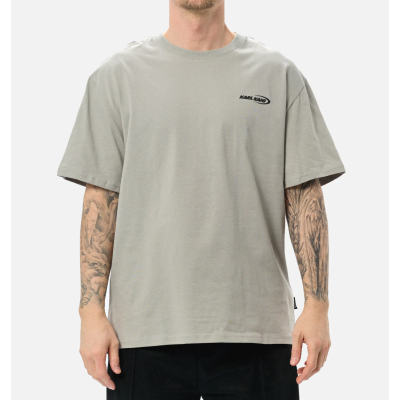 Karl Kani Woven Signature Resist Love T-Shirt Γκρι Karl Kani Woven Signature Resist Love T-Shirt Γκρι