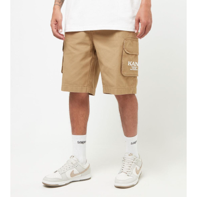 Karl Kani Retro Washed Cargo Shorts Μπεζ Karl Kani Retro Washed Cargo Shorts Μπεζ