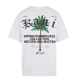 KARL KANI PALM PRINT T-SHIRT  Άσπρο