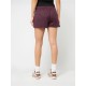 Karl Kani OG Mini Shadow Pinstripe Shorts Relaxed Fit Polyester Μπορντώ