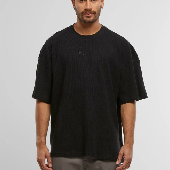 Karl Kani Signature Waffle T-Shirt Μαύρο