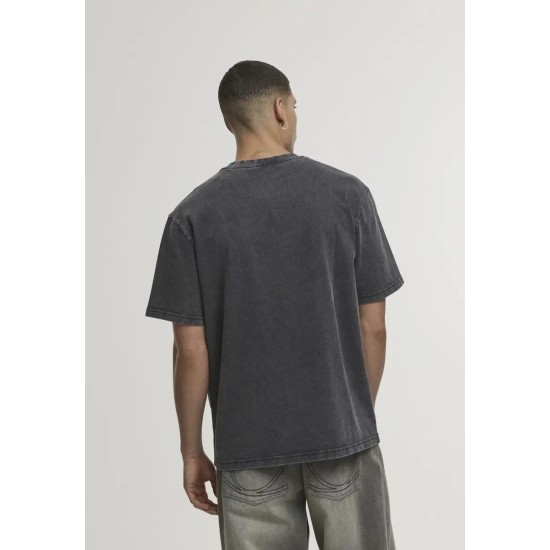 Karl Kani Signature Skyline Washed Boxy Print T-Shirt Γκρι
