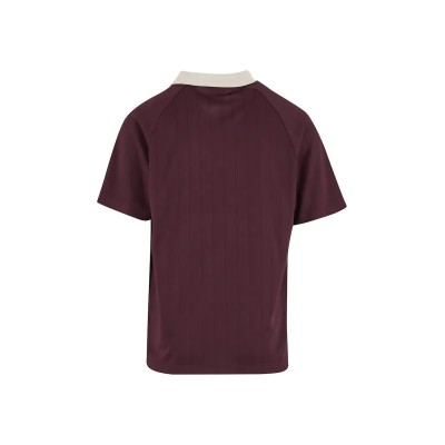 Karl Kani Heritage Pinstripe Soccer Jersey T-Shirt Μπορντώ Karl Kani Heritage Pinstripe Soccer Jersey T-Shirt Μπορντώ