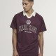 Karl Kani Heritage Pinstripe Soccer Jersey T-Shirt Μπορντώ