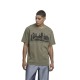 KARL KANI SIGNATURE SKYLINE WASHED BOXY T-SHIRT Λαδί