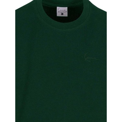 Karl Kani Signature Waffle T-Shirt Πράσινο Karl Kani Signature Waffle T-Shirt Πράσινο