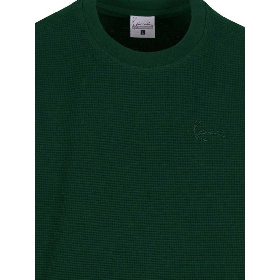 Karl Kani Signature Waffle T-Shirt Πράσινο