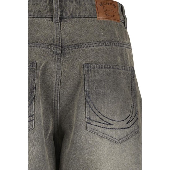 Karl Kani OG Washed Relaxed Baggy Jorts Γκρι