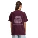 Karl Kani  Signature Oversized T-Shirt  Μπορντώ