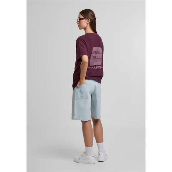 Karl Kani  Signature Oversized T-Shirt  Μπορντώ