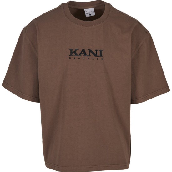 Karl Kani Retro Stencil Boxy T-Shirt Καφέ