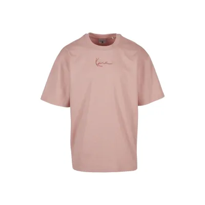 KARL KANI Small Signature Essential T-Shirt Ροζ