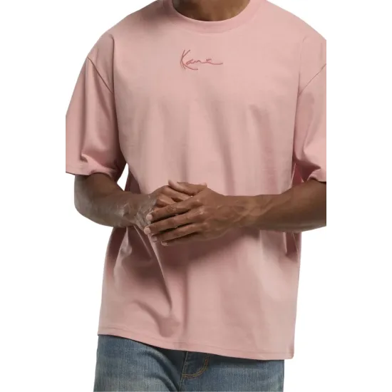 KARL KANI Small Signature Essential T-Shirt Ροζ