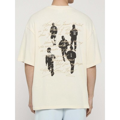 Karl Kani Signature Washed Oversized T-Shirt Μπεζ