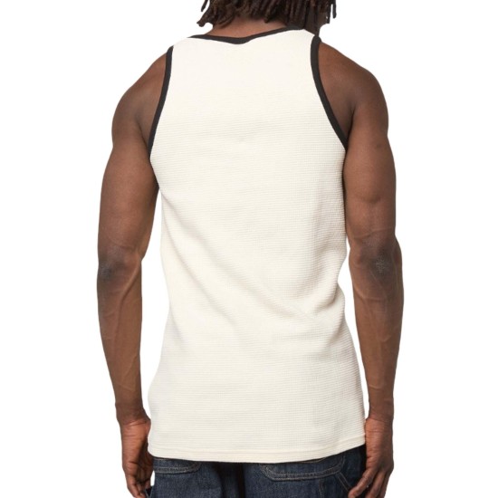 Karl Kani Signature Waffle Tank Top Μπεζ
