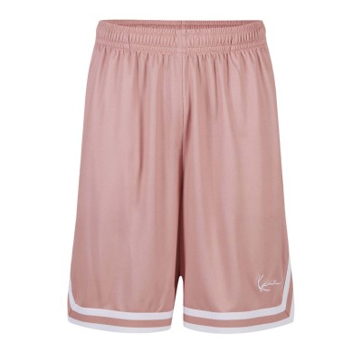 Karl Kani Small Signature Essential Mesh Shorts Ροζ